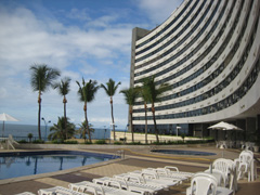 Área da piscina
